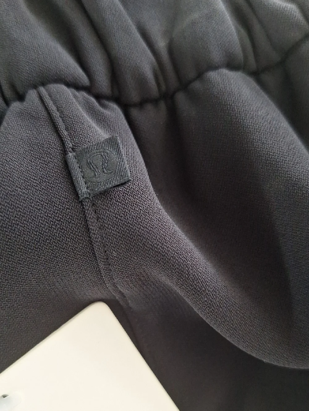 Lululemon athletica Noir Skirt Black Tie-Waist Mini